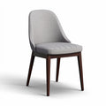 **Technische titel in het Nederlands:** Modern gestoffeerde stoel met houten poten
