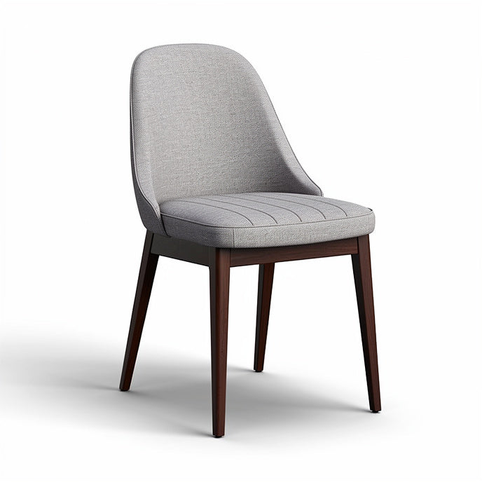 **Technische titel in het Nederlands:** Modern gestoffeerde stoel met houten poten