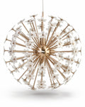 **Technische titel in het Nederlands:** "Moderne Hanglamp met Bloementhema en Gouden Accenten"